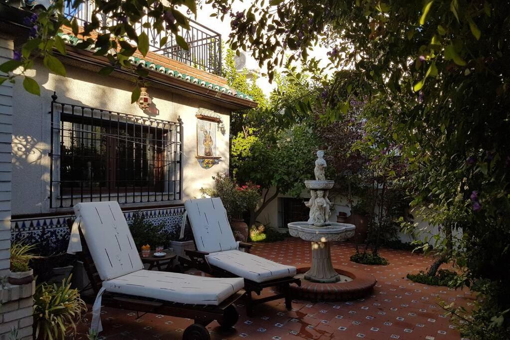 Casa En Granada Con Hermoso Jardin, Parking Calle 外观 照片